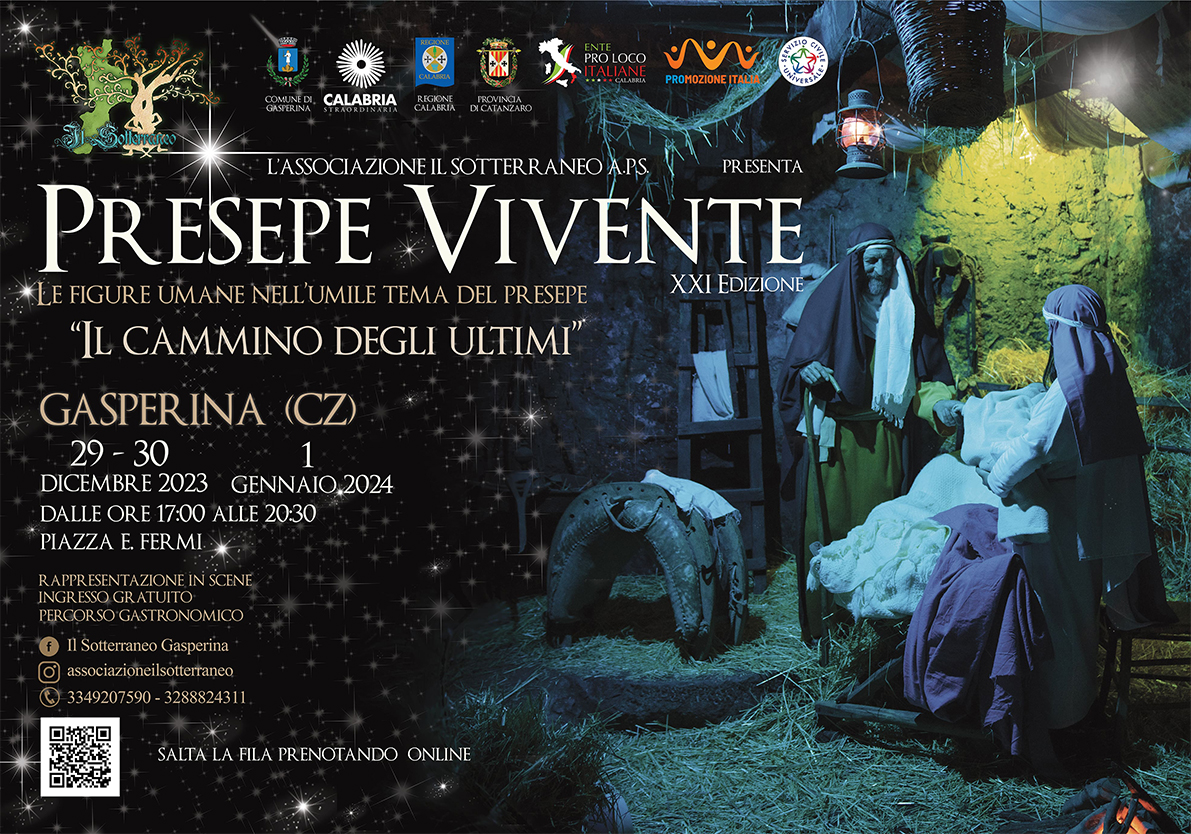 Presepe Vivente Gasperina Calabria Straordinaria