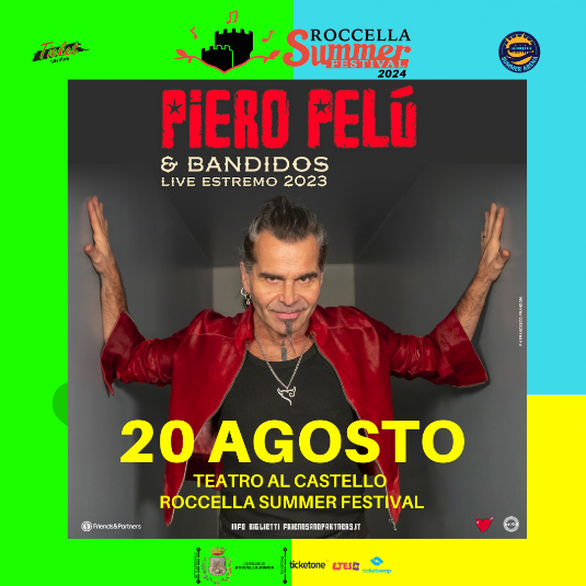 Piero Pelù & Bandidos Tour 2024 Calabria Straordinaria